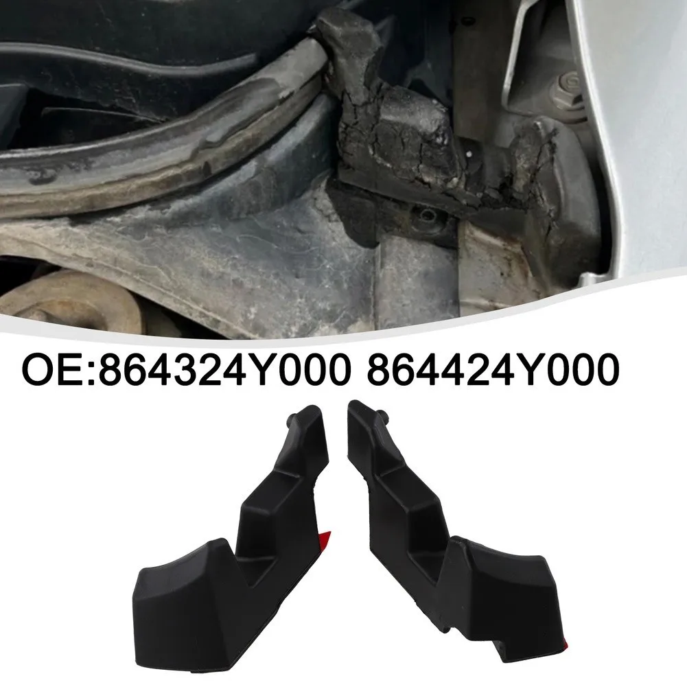 

1Pair Car Hood Buffer Block 86432-4Y000 86442-4Y000 For Kia K2 For Rio 2010-2016 For K3 2013-2018 Rubber Accessories