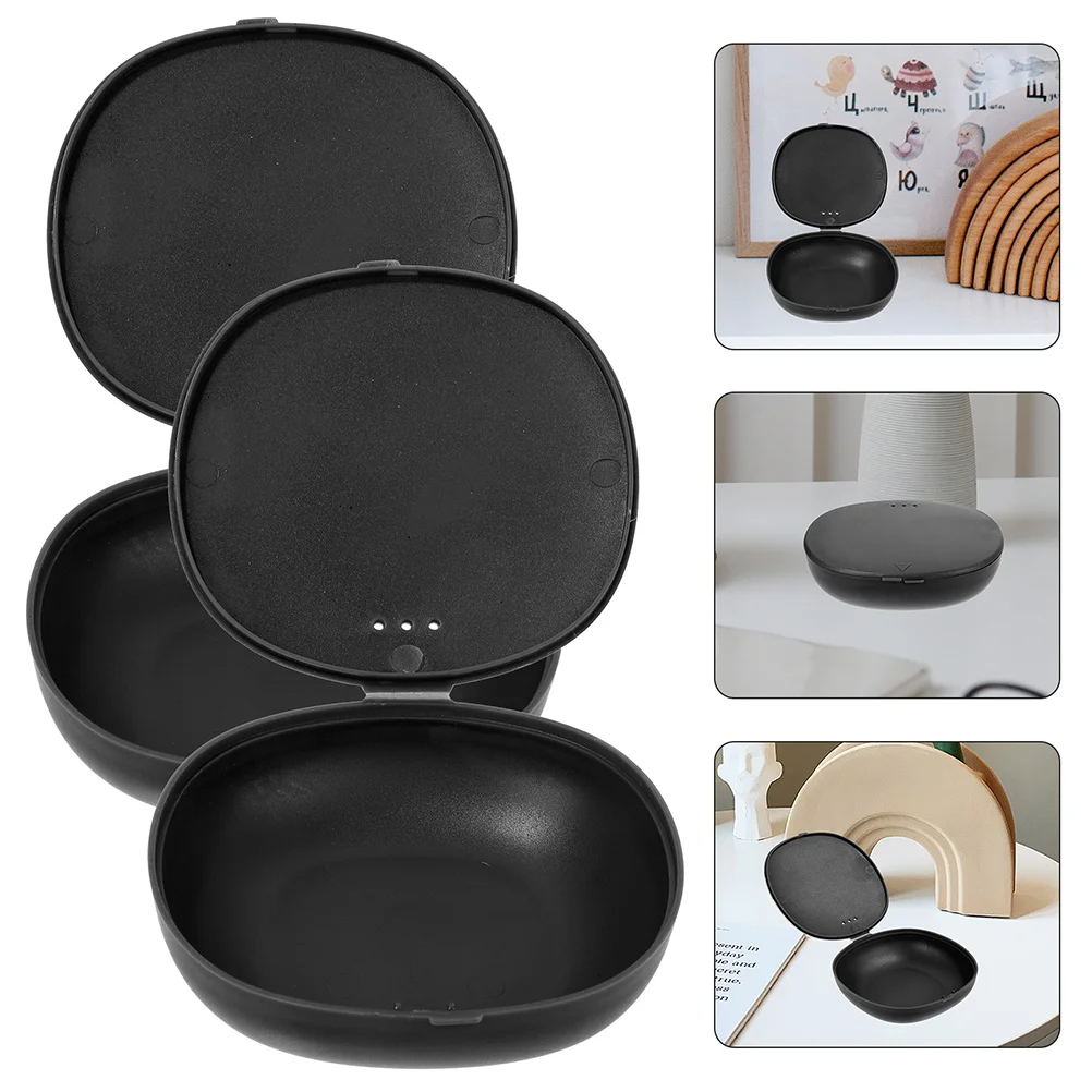 

4Pcs Menstrual Cup Carrying Box Plastic Storage Case Compact Lightweight Travel Organizer Durable Period Cup Holder