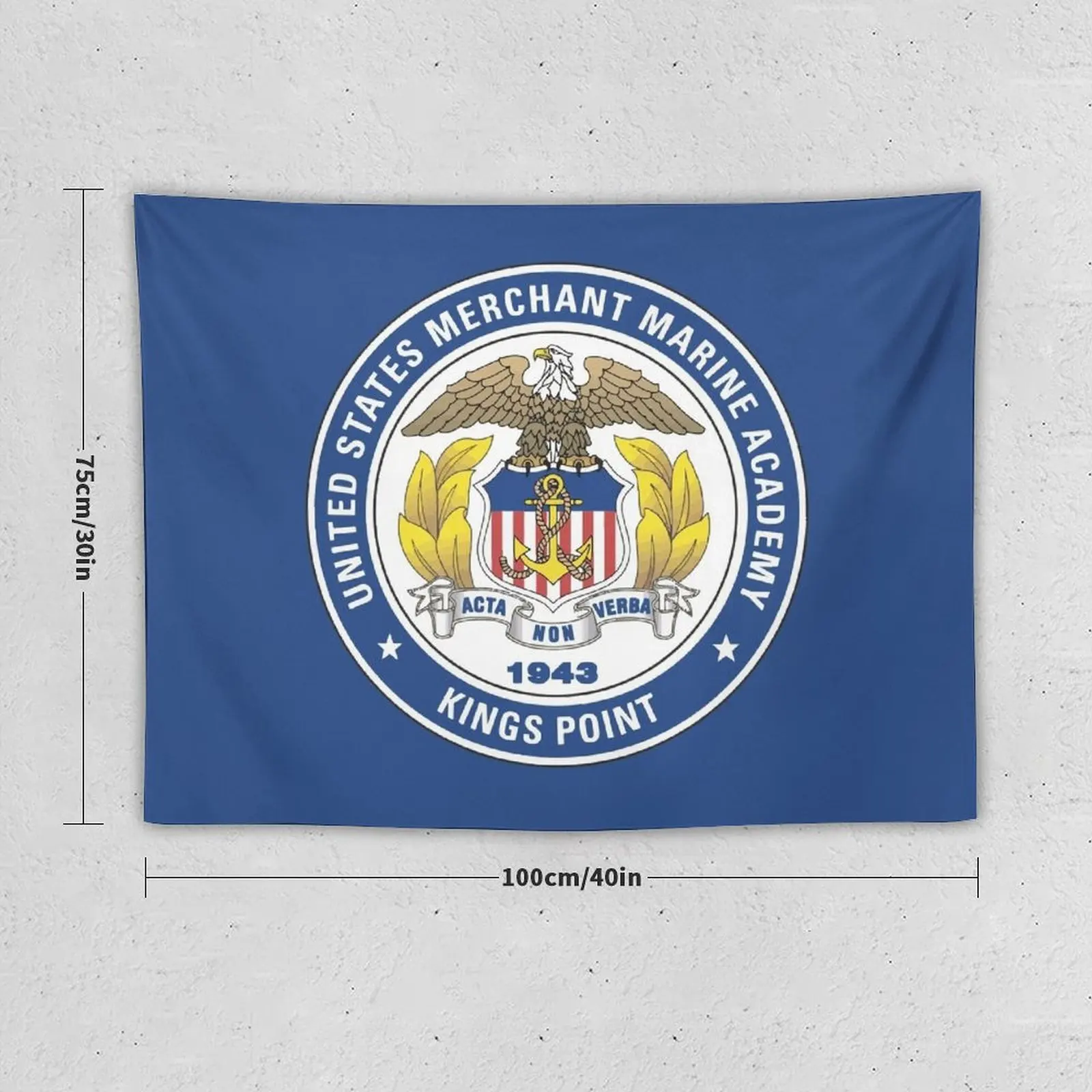 New United States Merchant Marine Academy  Tapestry Carpet On The Wall Korean Room Decor