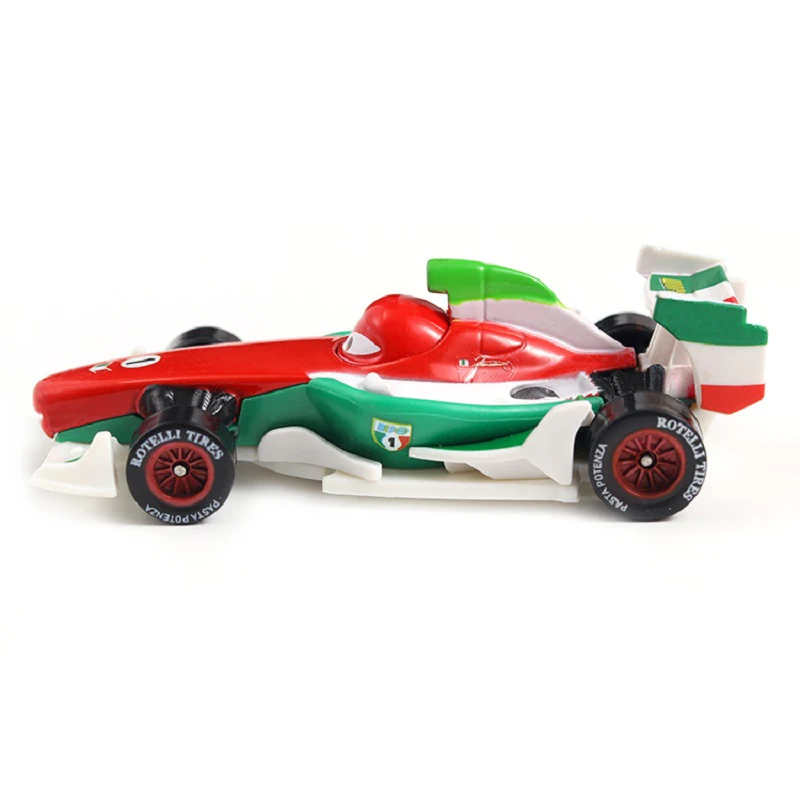 Disney Cars 3 Pixar Cars Race Team Metallo Pressofuso Auto Giocattolo 1:55 Saetta McQueen Francesco Bernoulli Modello di Auto Ragazzo Regalo