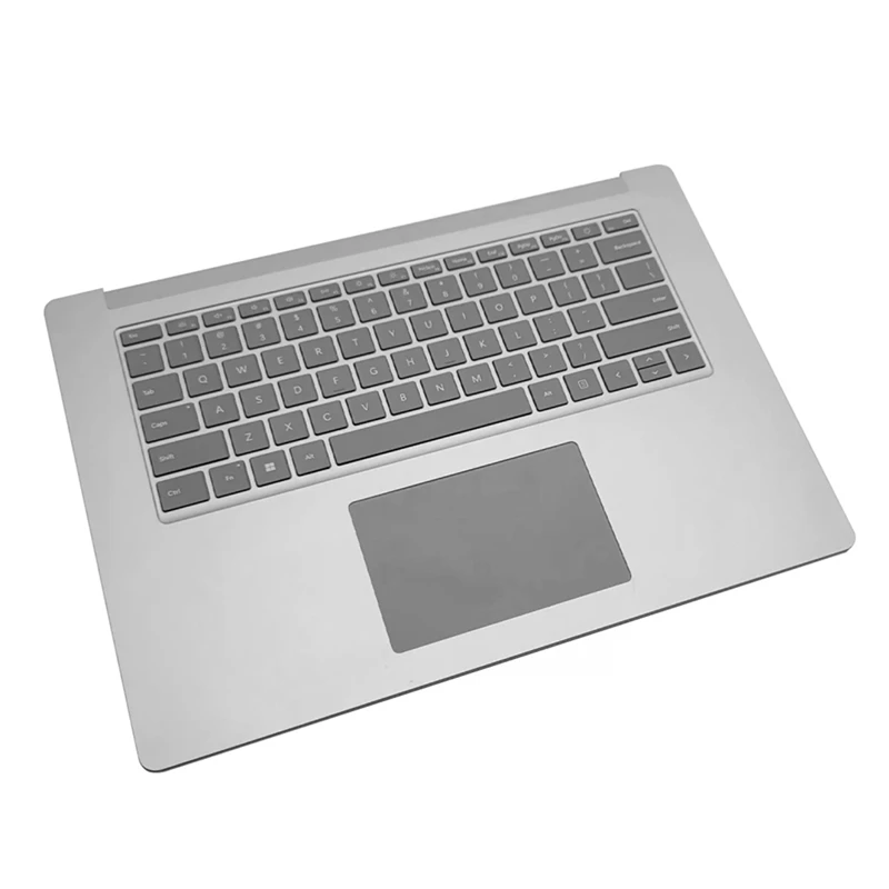 

Laptop Keyboard for Laptop3/4/5 13.5 Inch 1951 Replacement Palmrest Keyboard Touchpad Silver-ABVP