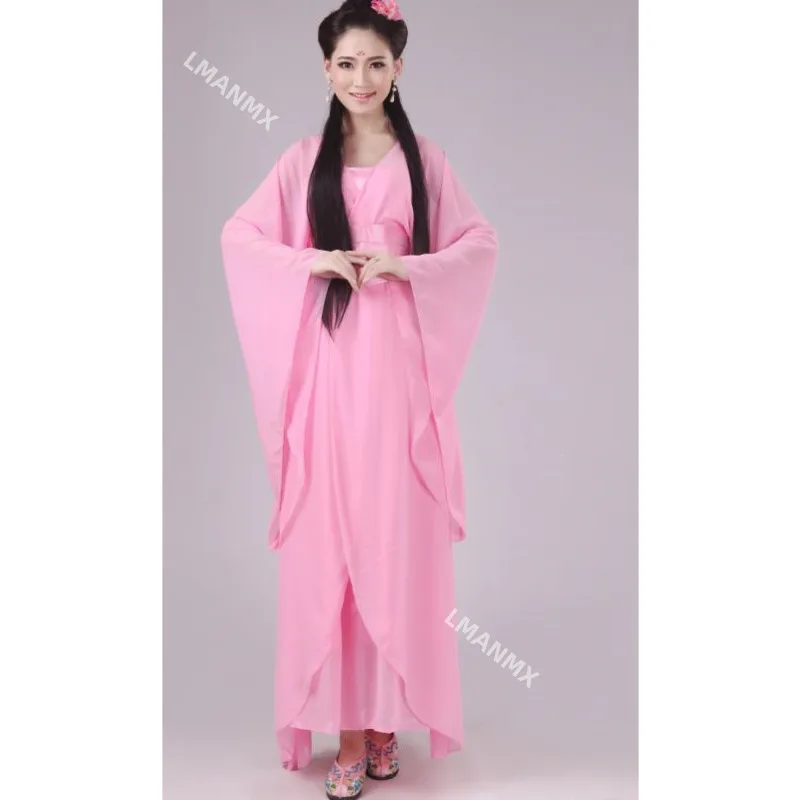 golden dragon hanfu women chinese traditional fairy dress ancient chinese costume plus size Performance Costumes Stage Outfits