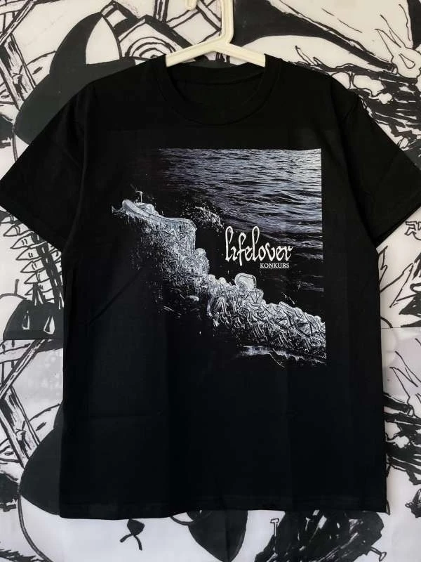 

Шведская черная металлическая спасательная группа, хлопковая футболка с короткими рукавами, европейская и американская темная ниша, музыкальный фестиваль пары