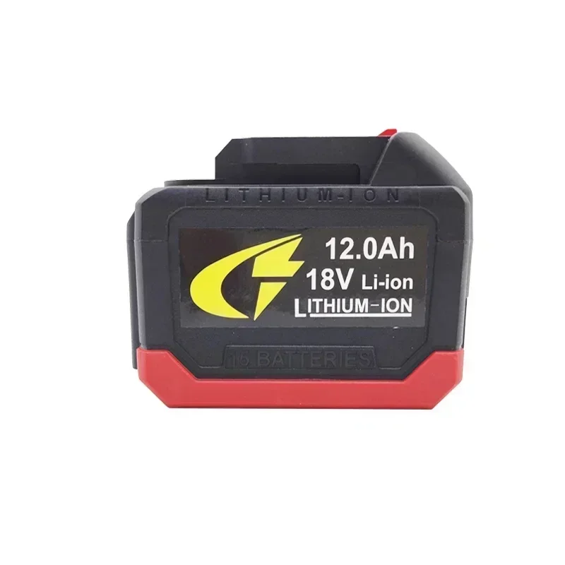 21V 12Ah 16Ah High-power Rechargeable Lithium-Ion Battery for Makita 18V 20V Cordless Dirll/Brushless Wrench/Screwdriver EU Plug