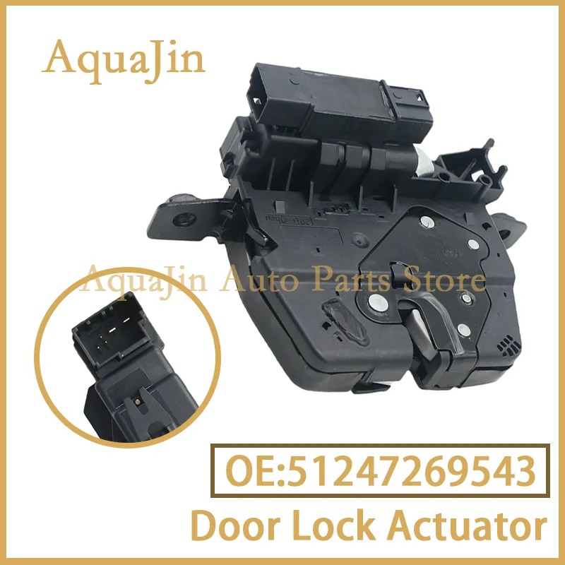 

51247269543 Rear Tailgate Lock Actuator Rear Tailgate Lock Latch For BMW F31 F07 F10 F18 F01 F02 F04 F15 F85 51247191211 Auto OE