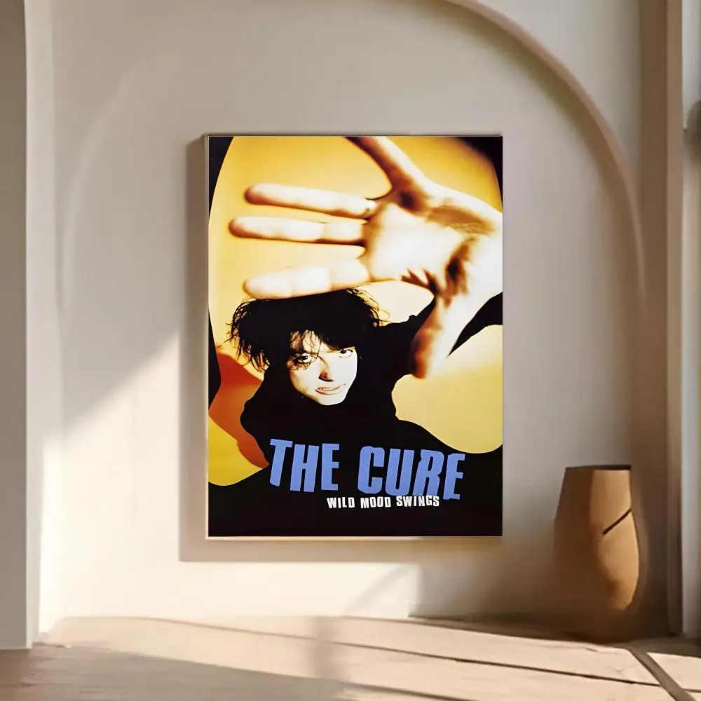 Music - T-The Cures Poster Canvas Wall Art Poster for Bedroom Living Room Home Decoration