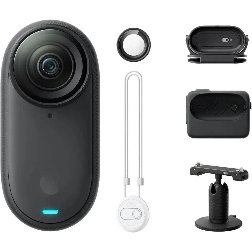 Camera, Hands-Free POVs, Mount Anywhere, Stabilization, 140 Min Battery Life