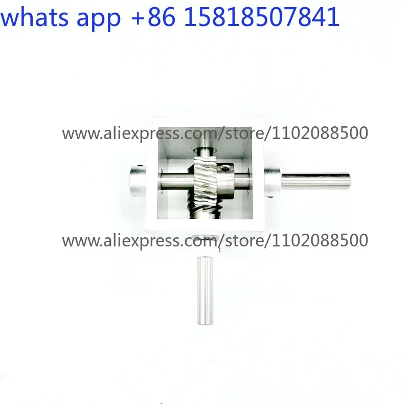 

Small worm gear gearbox 1:5 worm gear gearbox shaft 8mm (no self-locking)