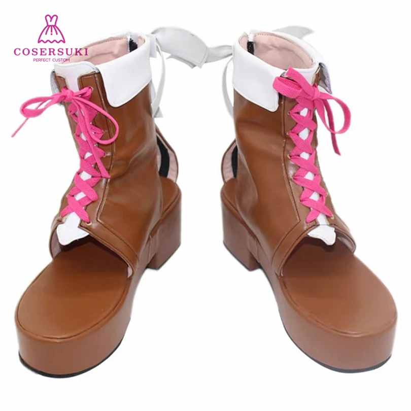 

Vtuber Hololive Tokoyami Towa Cosplay Shoes Boots Custom Made Halloween Christmas Shoes