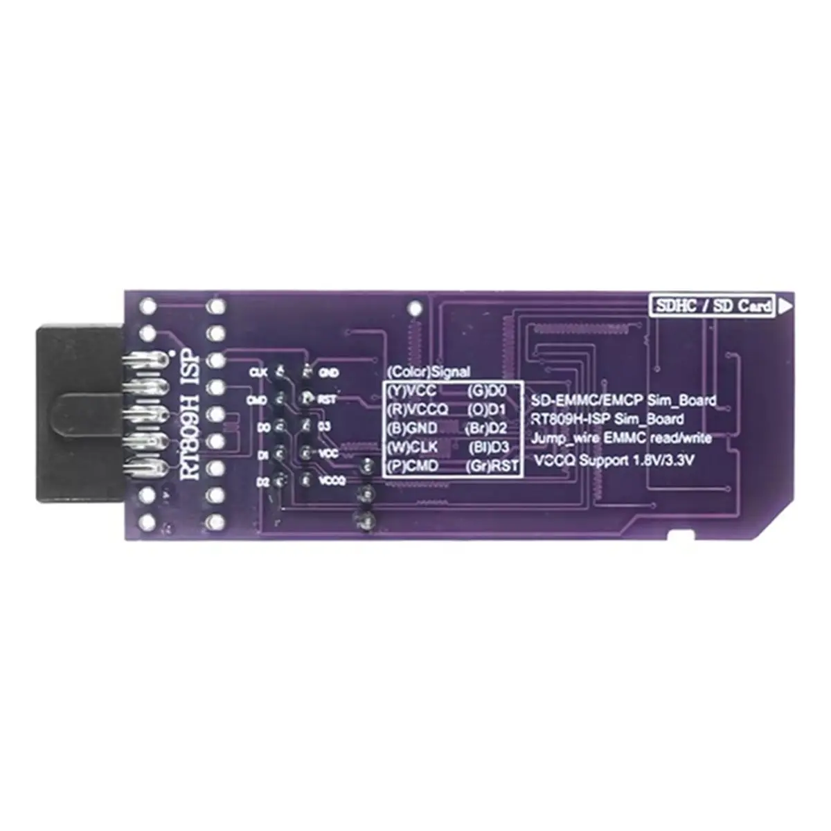 Promotion BGA153 Simple Board BGA169 SD-EMMC 8bit 1.8V Free Read and Write Board