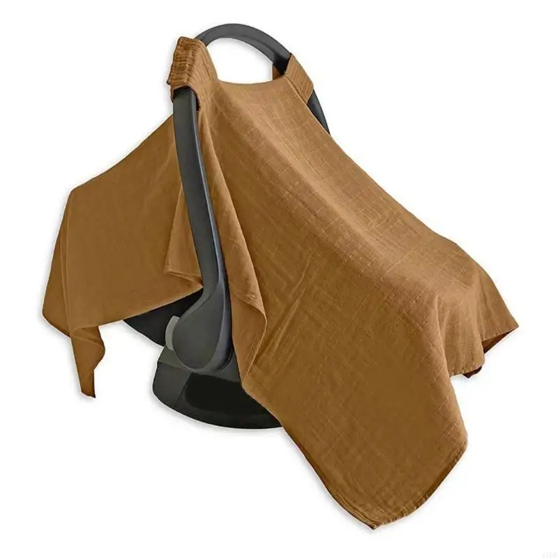 

Portable Windproof Cover for Baby Carriers Solid Color Newborns Toddlers Basket Protections Sleeve for Busy Parents