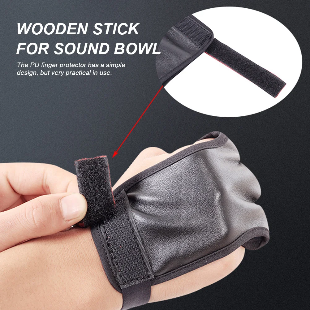 

Finger Guards for Hunting Recurve Use PU Protector with Comfortable Safe Long-Term Wearability