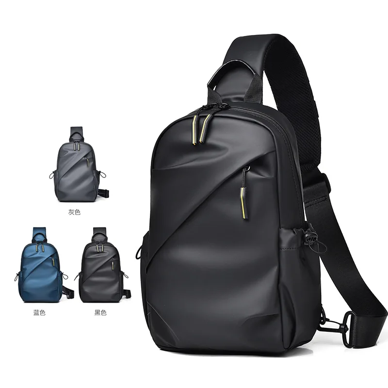 Multifunctional backpack Large capacity shoulder messenger bag Breast bag Anti-splashing water out Portable convenient small bag