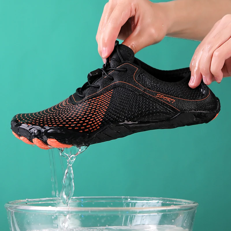 Unisex Quick Dry Barefoot Water Shoes Men Women Non Slip Swimming Beach Yoga Surfing Upstream Aqua Sports Sneakers