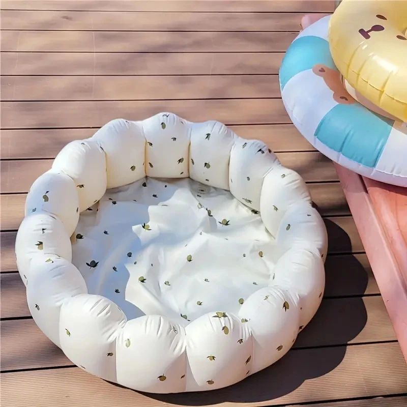 ins multi-functional folding swimming pool children\'s outdoor water pool portable baby ocean ball pool