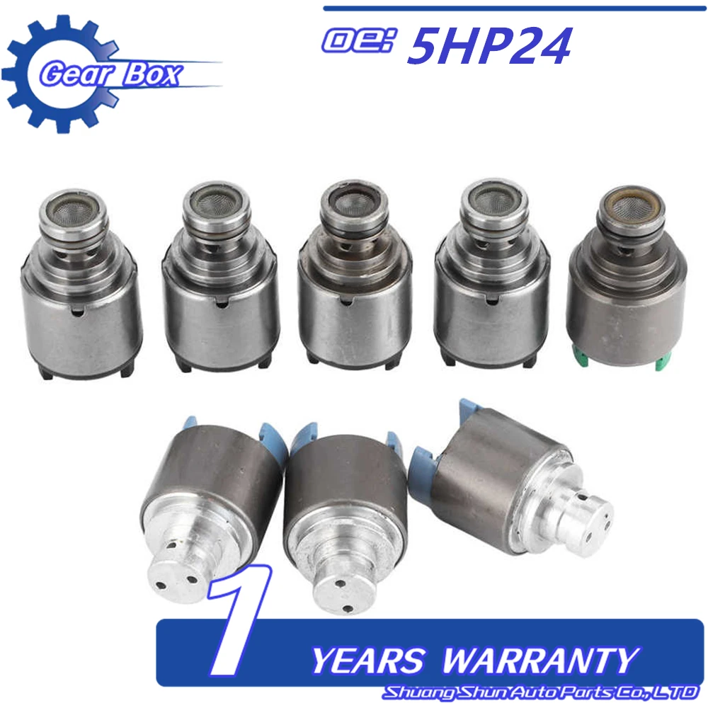 

Original 5HP24 5HP24A ZF5HP24A solenoid valve kit, suitable for BMW 740i 525i X5 4.4i Jaguar XJ8 XK8 4.0L Audi gearbox warranty