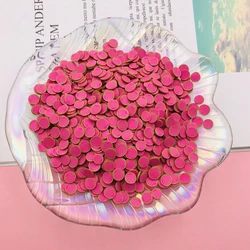 50g/Lot Hot Selling Mexican Dessert Pink Conchas Sweet Bread Clay Sprinkle Slice for Crafts Making, Tumbler Shaker Filling, DIY