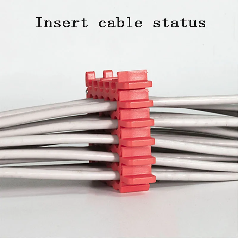 Cable Organizing Tool Network Cable Bundle, Wire Comb for Data Center, Server Rooms and Machine Room Cat5 Cat6  cat7 Wire Manage