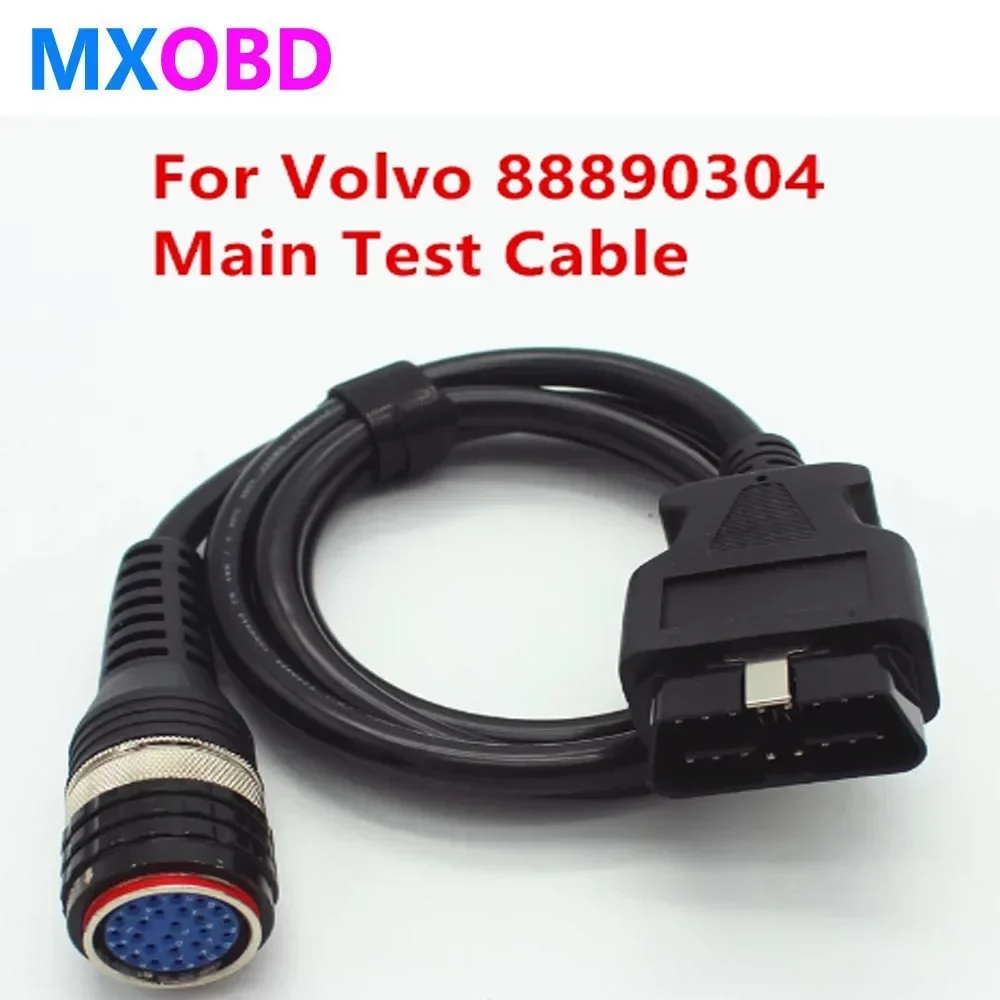 OBD2 Main Diagnostic USB Cable for Volvo 88890304 Interface Main Test Cable for Volvo Vocom 88890305 OBD-II Cable Vocom