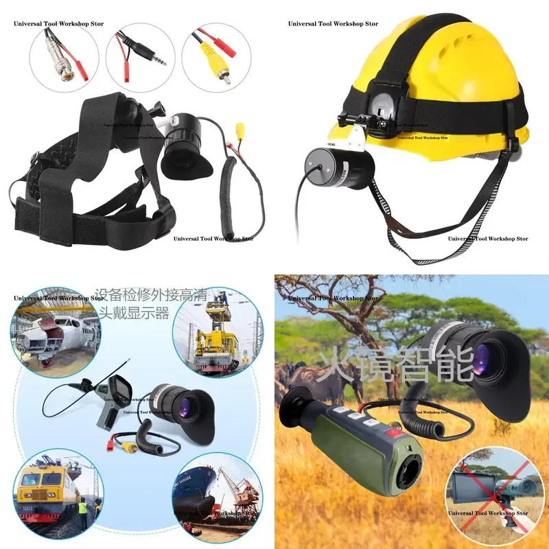 V780 Handheld Thermal Imaging Camera for HD Infrared Night Vision with 12x Optical Zoom 21mm Lens and 0.5 OLED Viewfinder