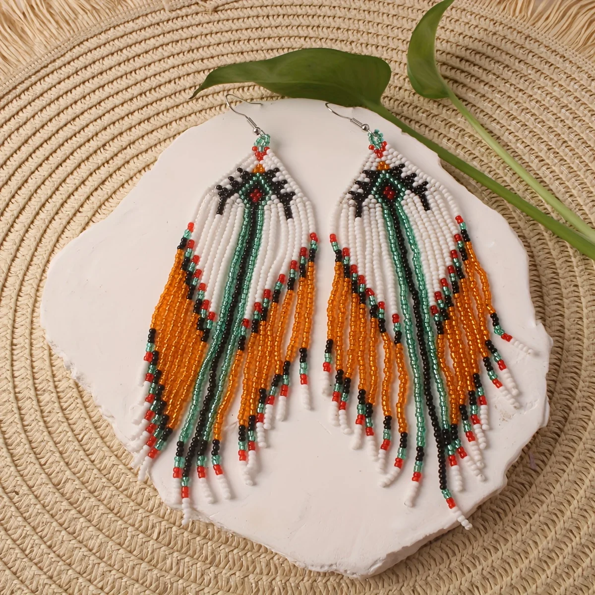 Brincos boêmios para mulheres, - Crystal Bead Mix avaliação e preço