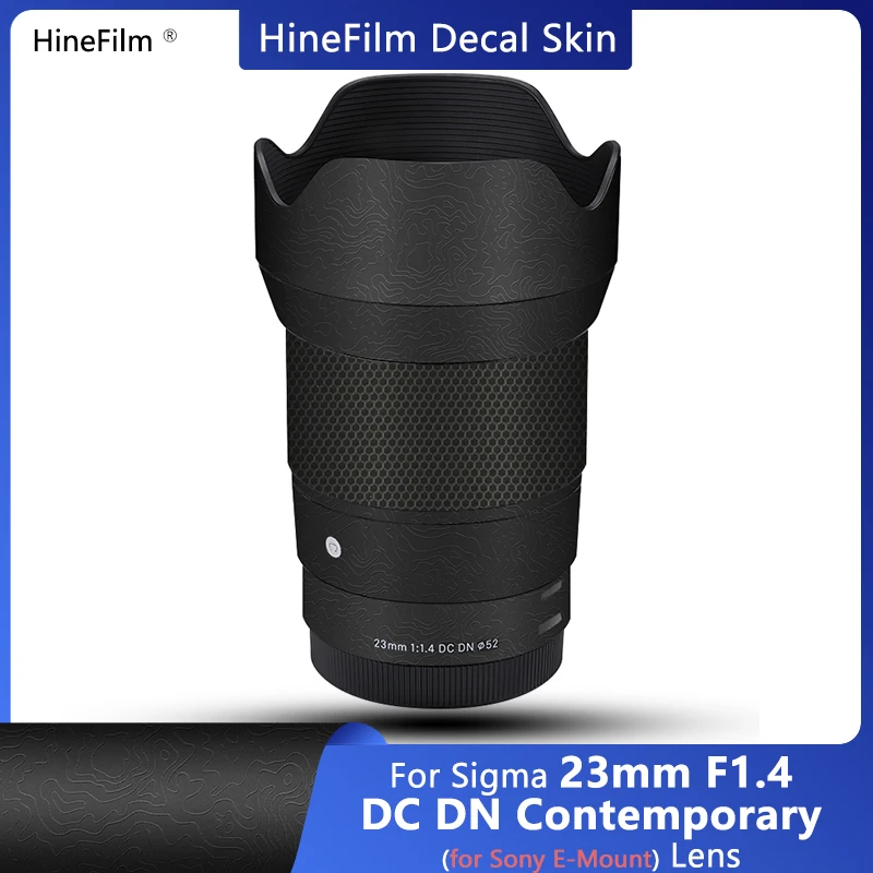 Sigma 23F1.4 E Mount Lens Decal Skin Sigma 23MM F1.4 DC DN Lens Anti Scratch Wrap Cover 23 1.4DC DN Lens Sticker Film