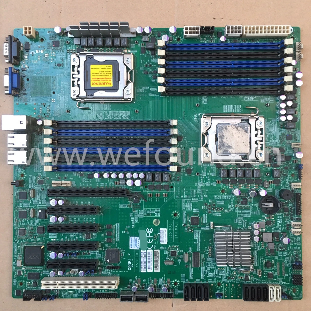 For Supermicro LGA1356 DDR3 Server Motherboard High Quality Fully Tested Fast Ship X9DBI-F