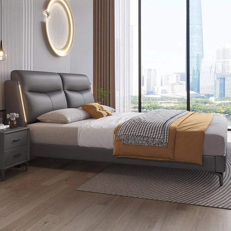 

Girls Bedroom Bed Storage Queen Children Modern Luxury Baby Floor Wooden Sleeping Bed Design Letto Matrimoniale Hotel Furniture