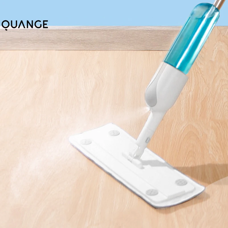 Spray Water Mop Flat Panel Hand-free Washing for Household Lazy People One Mop Dry and Wet Tools To Clean House