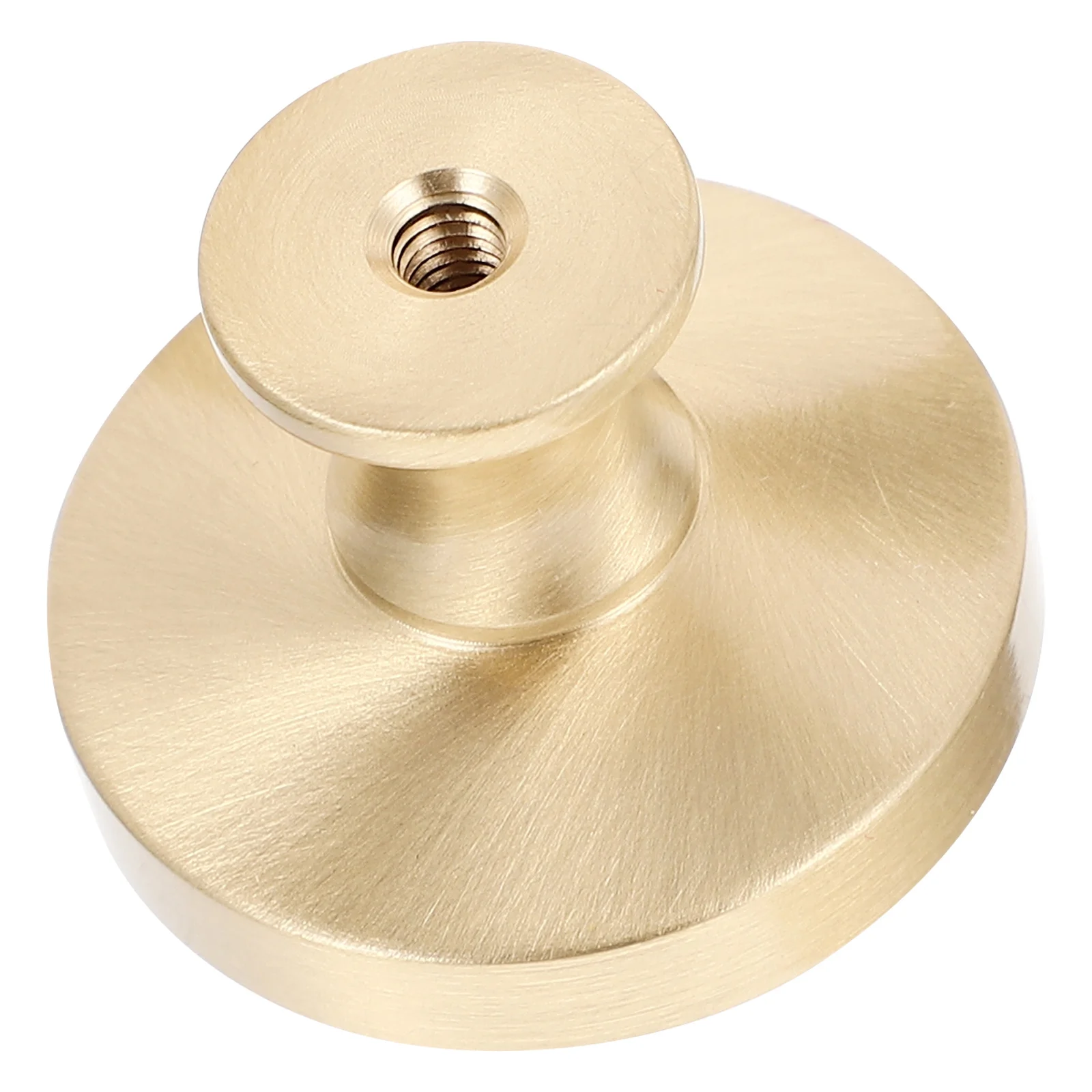

Golden Metal Single Hole Cabinet Handle Durable Furniture Pull for Kitchen Cupboard Wardrobe Drawer Door Knobs
