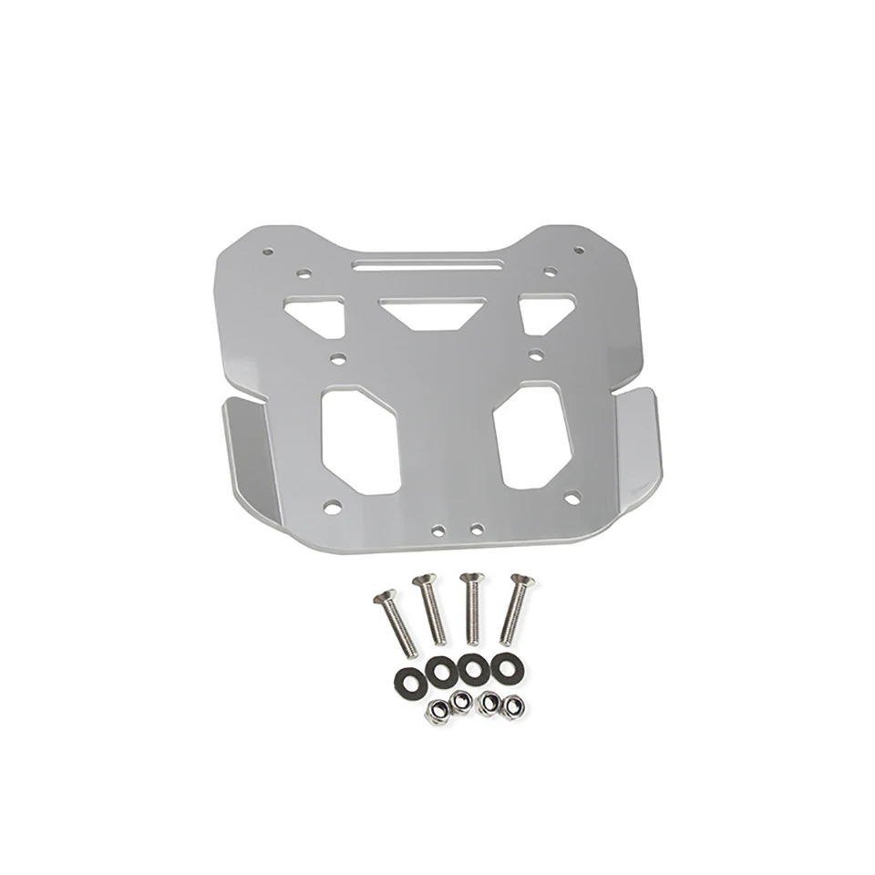 For Honda Africa Twin CRF1100L CRF1000L Tail Box Bracket Bottom Plate CRF 1100L Stainless Steel Trunk Luggage Rack Panniers