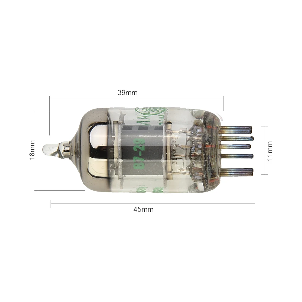 Experience Superior Audio with JAN 5654W Vacuum Tube Compatible with 6J1/EF95/CV4010/6AK5 Enhances Frequency Response