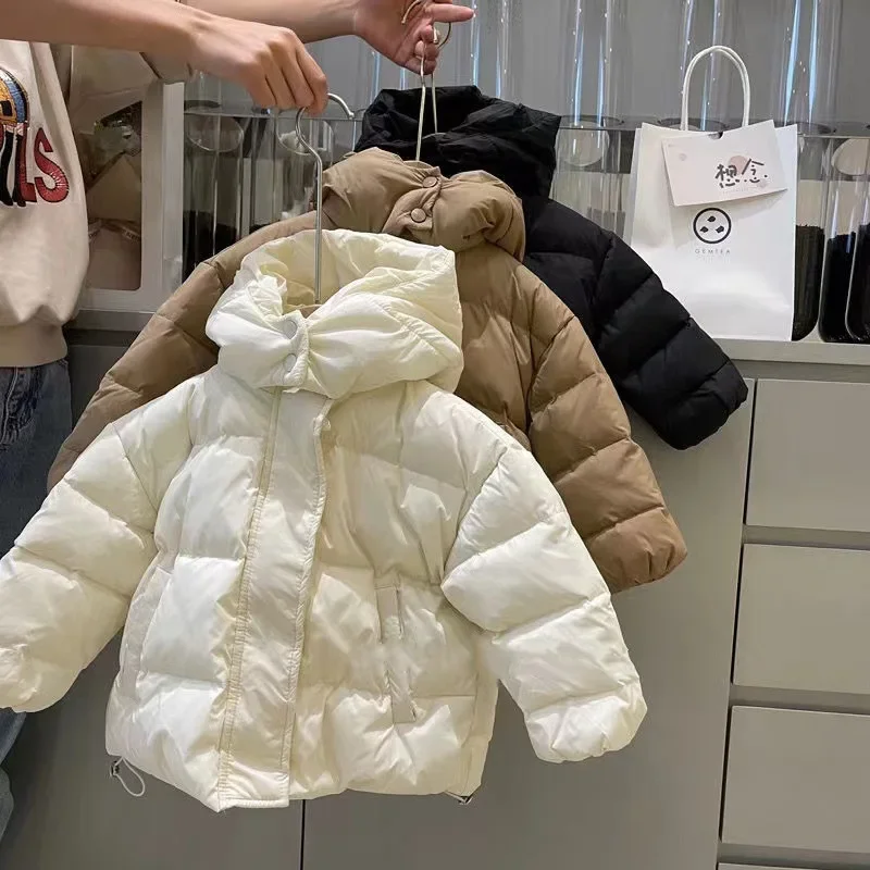 Children Korean Down Cotton Parkas Child Cotton-padded Coat Boys Clothing Kids Winter Jacket for Boys Warm Thick Girls Outerwear