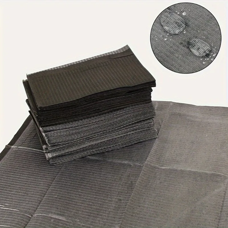 10/25/50/100Pcs Dental Bibs Disposable Tattoo Cleaning Wipes 13"x17" 3 Ply Waterproof Sheet for Nail Tech Dental Clinic Tattoo