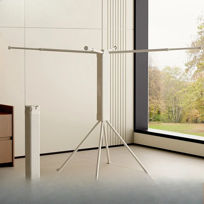 

Amazon folding drying rack floor-to-ceiling balcony indoor household octopus multi-functional eight-claw movable