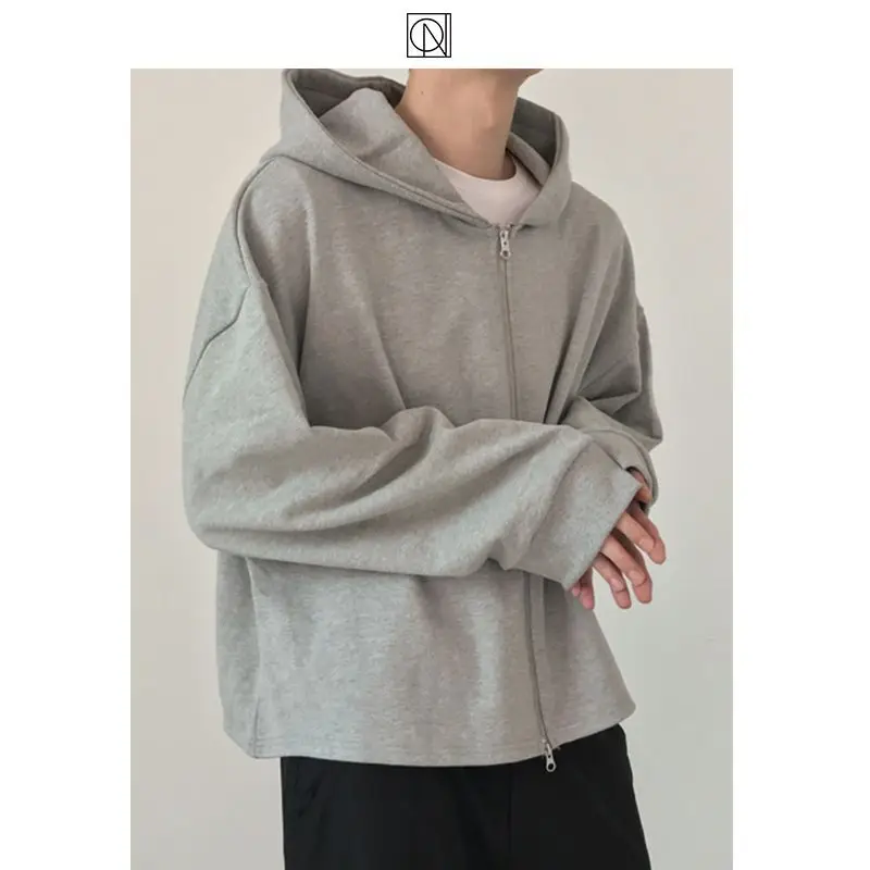 

Comfortable ort Version Sweatirt Loose Fit Versatile Lazy Sle Autumn ential Men's Jaet Casual Sle Regular Length