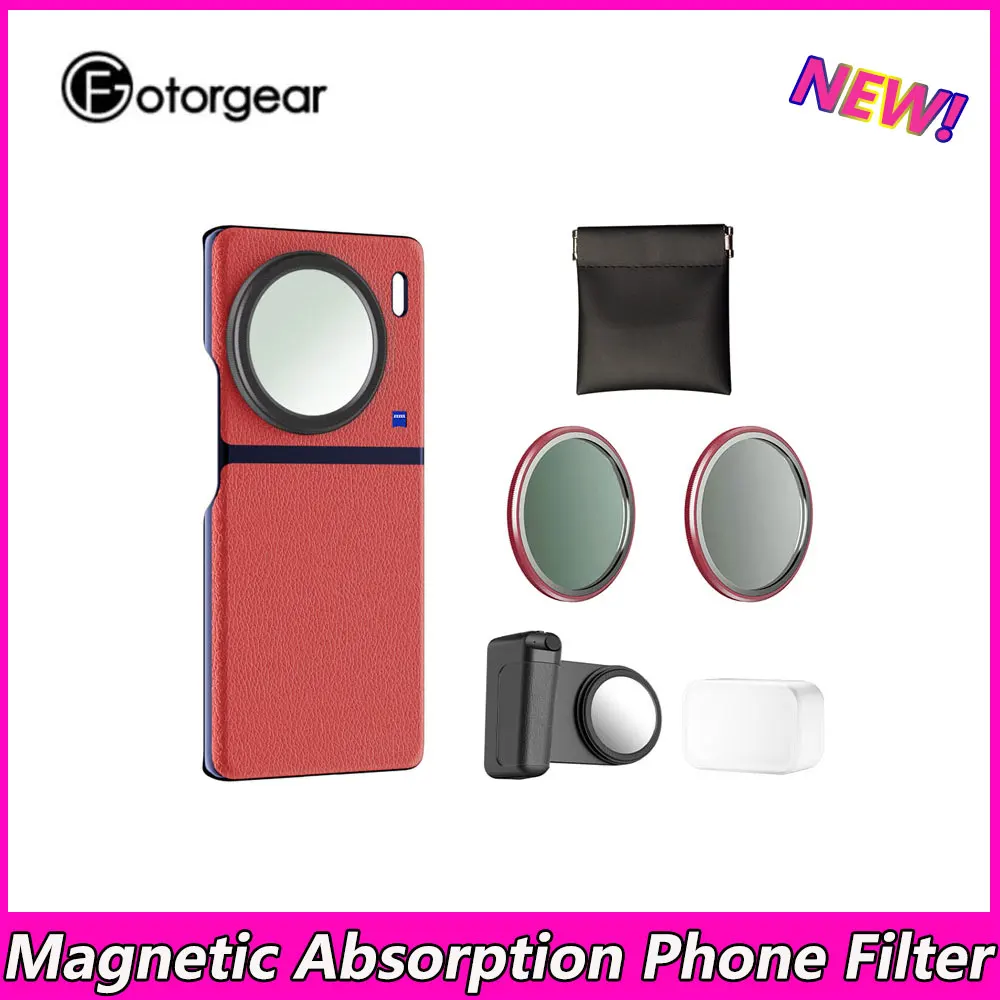 

Fotorgear For Vivo X90 Pro Vivo X90 Pro Magnetic Absorption Phone Filter Gift Box CPL/Black Mist Filter With Fill light