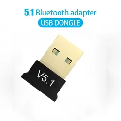 V5.1 Wireless Usb Bluetooth-compatible 5.1 Adapter Aux Transmitter Music Receiver Adapter For Pc Laptop