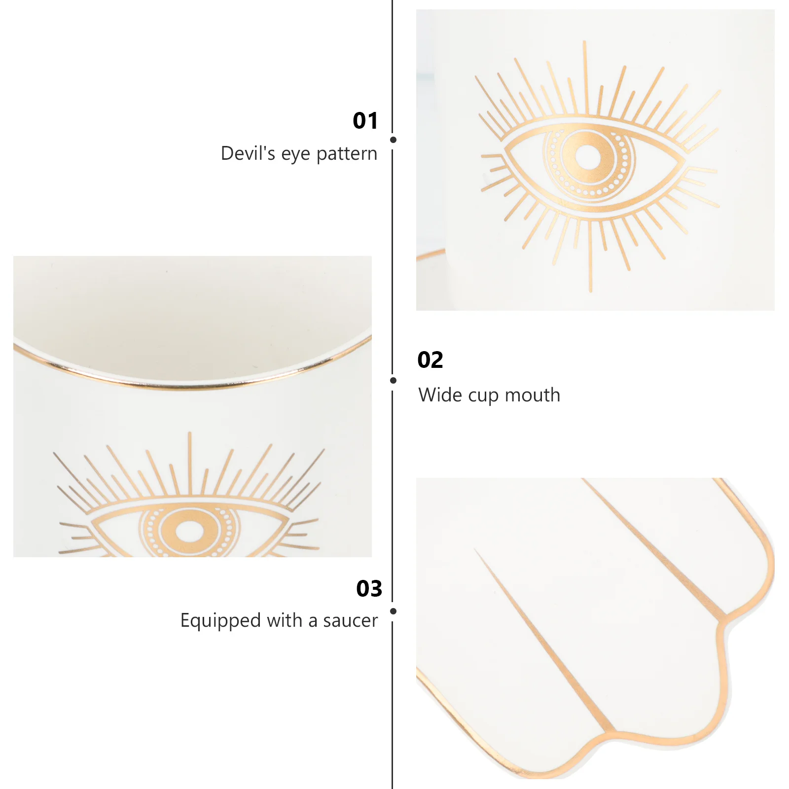 

1 комплект кофейной чашки, керамическая кружка в европейском стиле, креативная, практичная с блюдцем, идеально подходит для домашнего офиса, кафе, чайной посуды