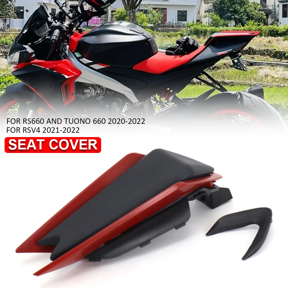 

For Aprilia RSV4 RS660 RS 660 Tuono 660 Motorcycle Accessorie Fairing Seat Cowl Rear Pillion Passenger Hard Seat Cover 2020-2022