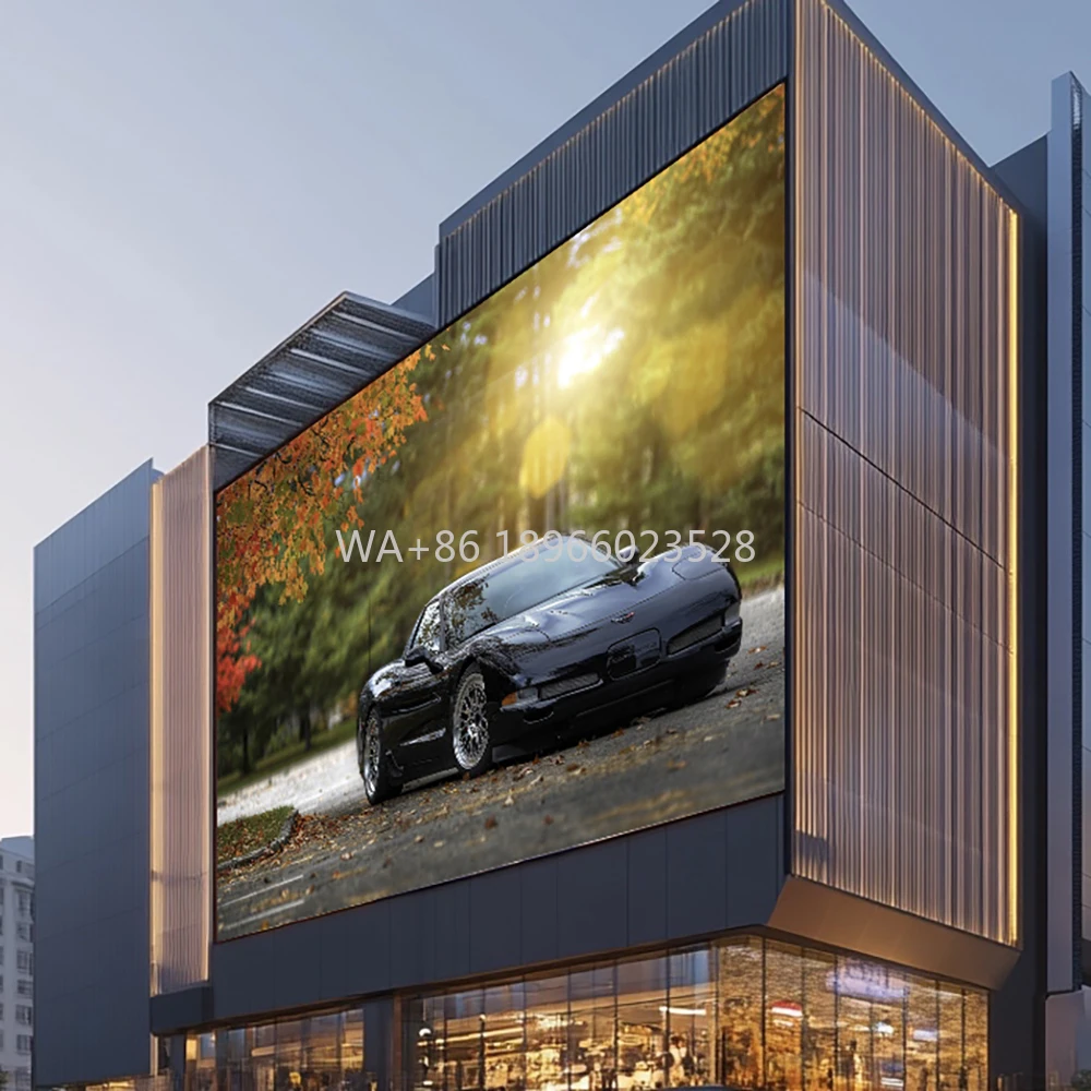 

Outdoor LED Screen Display P6 P8 P10 Video Wall Display Sign Board Signage Advertising 3D Billboard Waterproof LED Screen