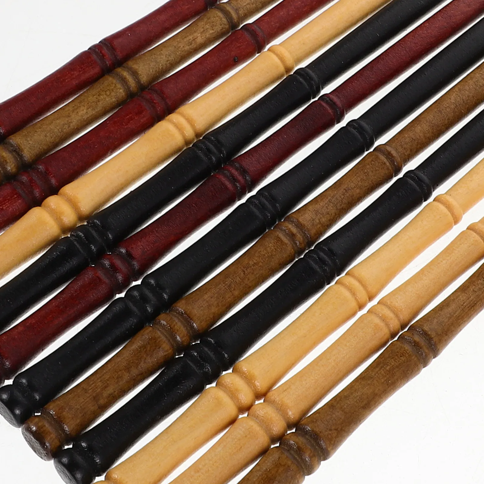 12Pcs Chinese Hair Sticks Handmade Wooden Hair Chopsticks for Women Girls Decorative Hairpin Sticks Ancient Style Bridal Wedding