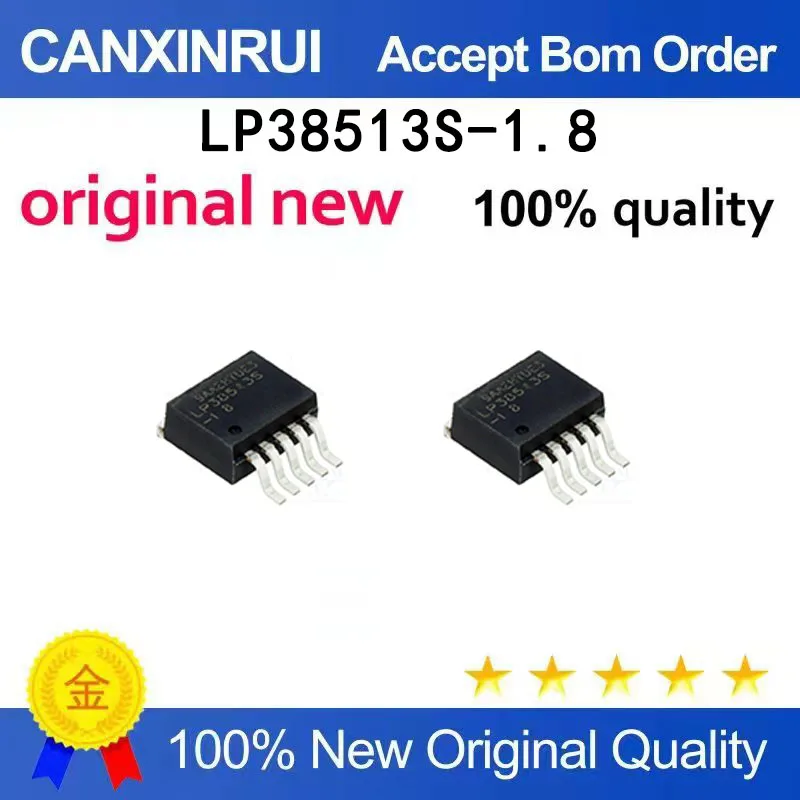 (5pcs-100pcs）Brand new original LP38513S-1.8 LP38513S TO-263 spot chip IC