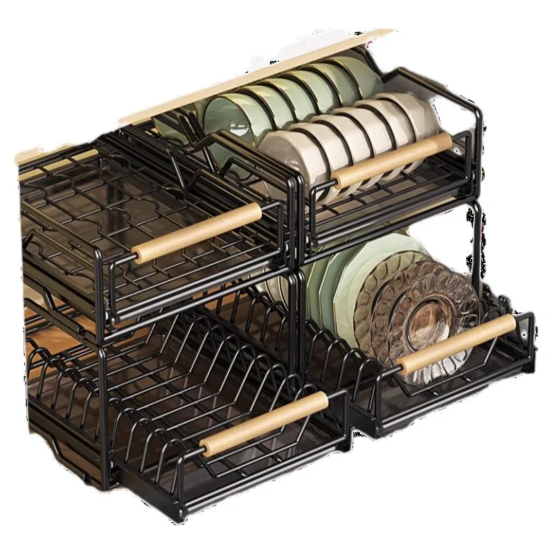 

Household kitchen dish rack, dish drain rack