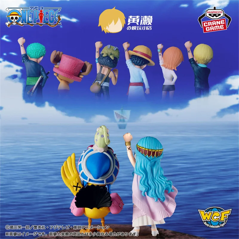 Bandai in Stock Original BANPRESTO WCF ONEPIECE Anime -Sign of Our Fellowship- Action Figures Toys Collectible Model Gifts Kids