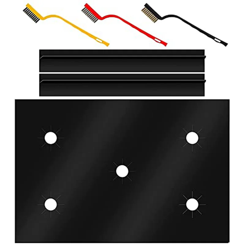 

-A02R Stove Burner Covers-Gas Stove Top Burner Protector, 3Pcs Non-Stick Stove Top Covers For Gas Burners