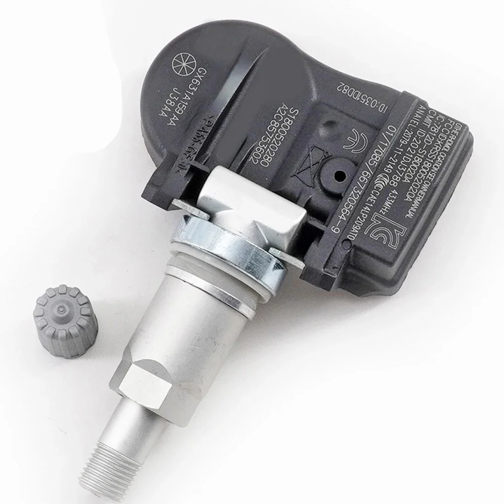

GX63 1A159 AA Tire Pressure Monitoring System Tire Pressure Sensor Tire Pressure Sensor Metal Replacement Black