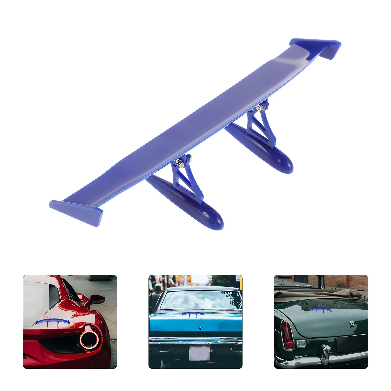 

Mini Spoiler Wing Car Rear Tail Wing Stylish Accessory Easy Install Universal Fit Mini Spoiler Universal Spoilers for Cars