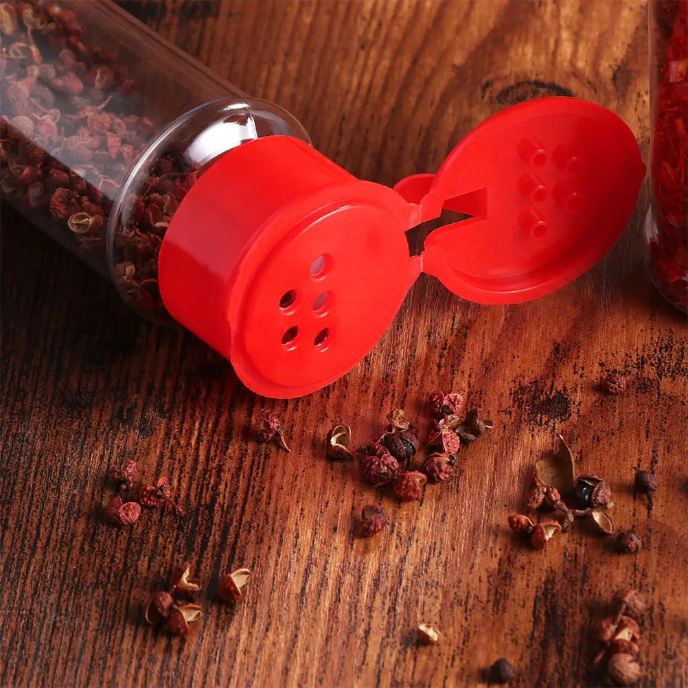 

25 шт. пластиковая бутылка для приправ, диспенсер для специй с грубой перфорацией для сыра, перца, сахара, какао, соля, банка для улицы