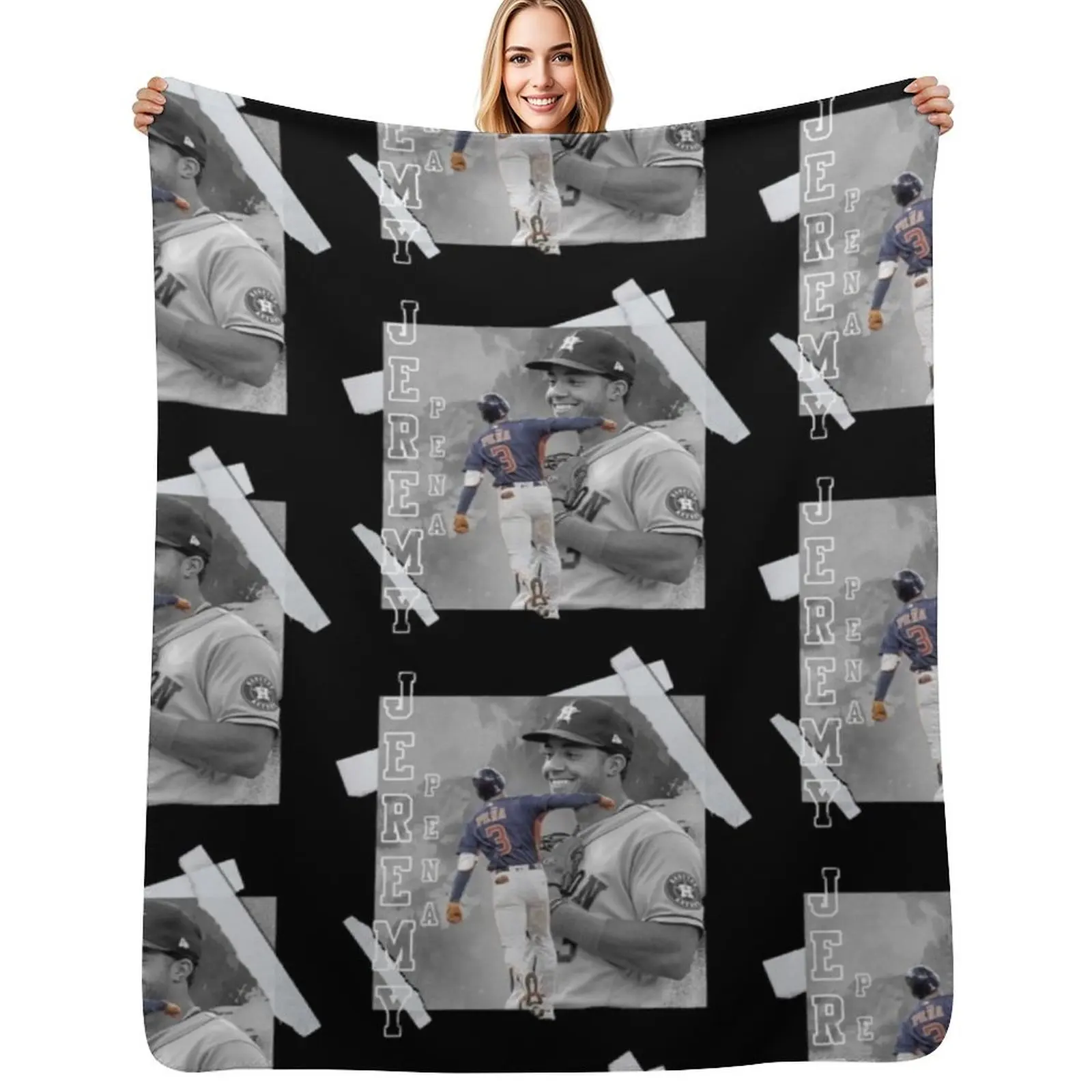 Jeremy Pena Throw Blanket Retros Luxury Designer Thermals For Travel Tourist Sleeping Bag Single Blankets